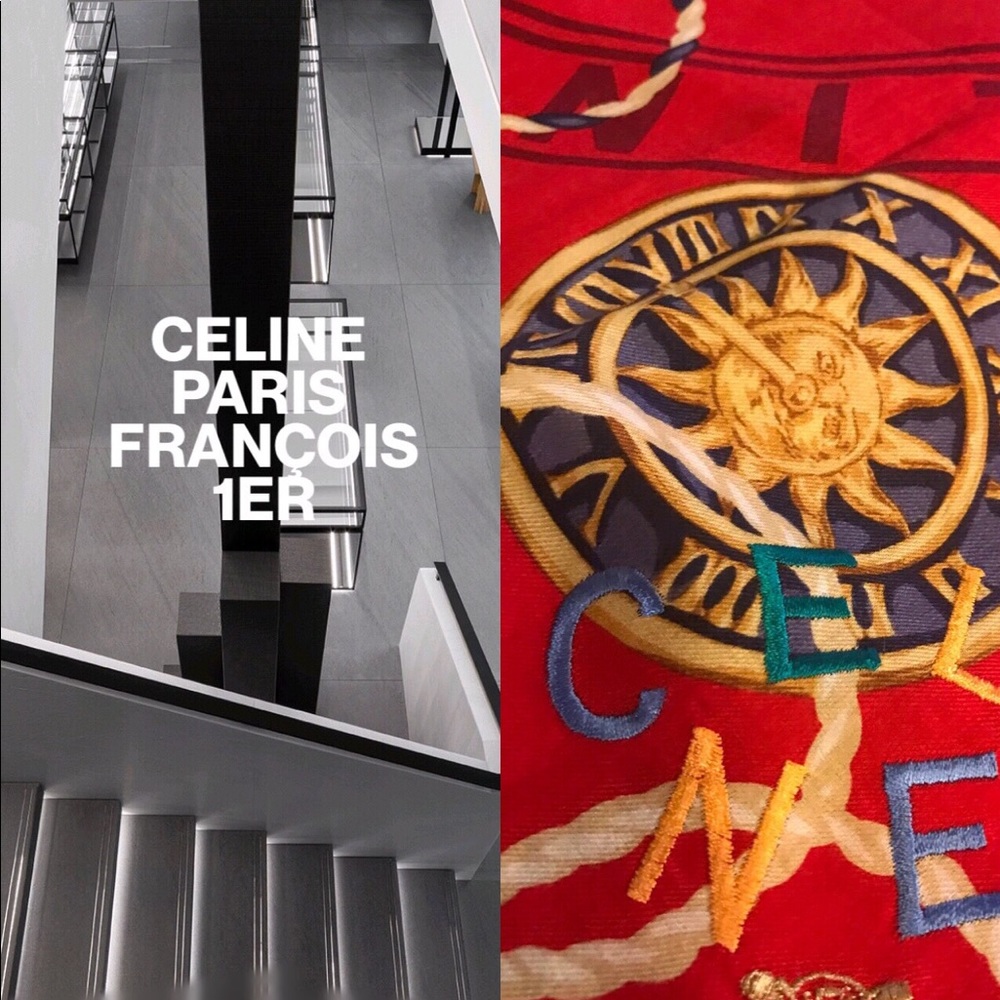 **SOLD***Celine square scarf 21”**SOLD**